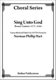 Sing Unto God SATB choral sheet music cover